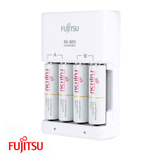 Fujitsu Battery Charger with batteries - Image 2