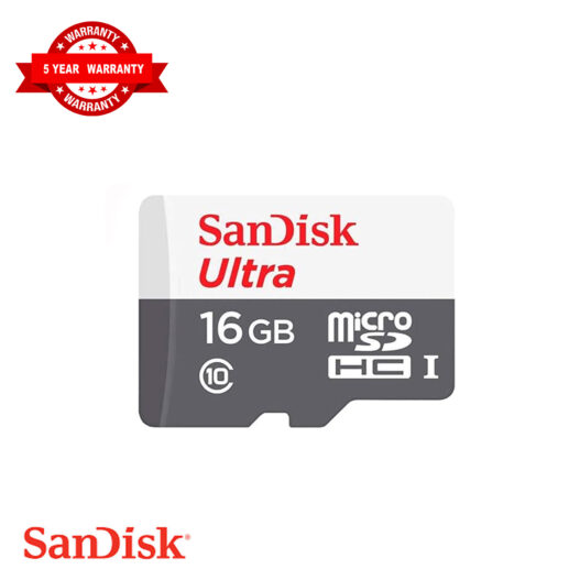 SanDisk Ultra microSDHC UHS-I 16GB card (80Mb/s)