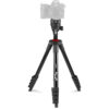 Manfrotto Compact Action Tripod – MKCOMPACTACN-BK - Image 2
