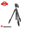 Manfrotto Compact Action Tripod – MKCOMPACTACN-BK