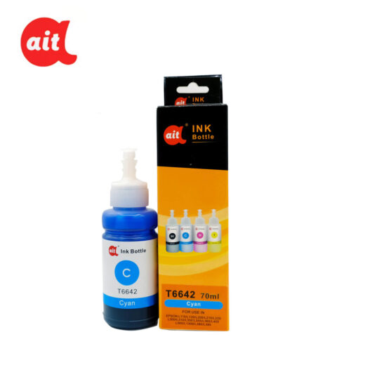 Compatible ink for Epson Printers -T6642 CYAN