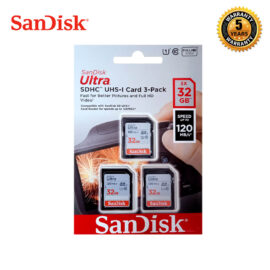 SanDisk Ultra 32GB SDHC UHS-I 3 Card pack (120Mb/s)