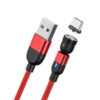 Rotatable Magnetic Charging Cable Type- C (Red) - Image 2