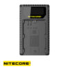 Nitecore UCN1 Dual-Slot USB Travel Charger for Canon LP-E6, LP-E6N, and LP-E8 Lithium-Ion Batteries - Image 3