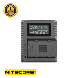 Nitecore FX3 2-Slot USB-C QC Battery Charger for Fujifilm NP-W235