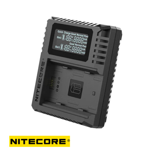 Nitecore FX3 2-Slot USB-C QC Battery Charger for Fujifilm NP-W235 - Image 2
