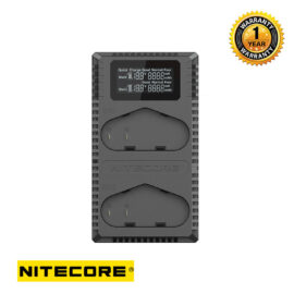 Nitecore UCN4 PRO Digital USB charger for CANON LP-E4 & LP-E4N Batteries