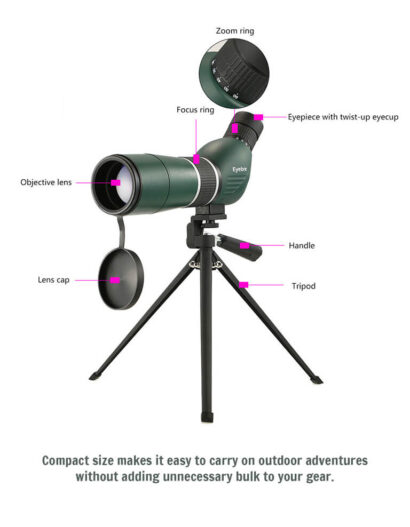 Eyebre Angled Spotting Scope (15-45X60) - Image 5