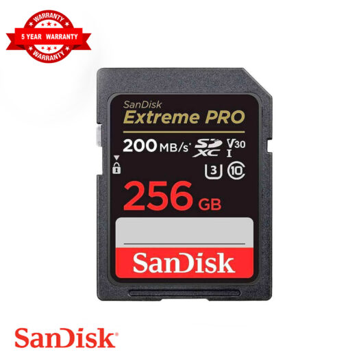 SanDisk 256GB Extreme Pro SDXC UHS-I Card (200Mb/s)
