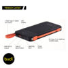 BUDI Quick Charge Power Bank with built-in charge cable (10000 mAh) - Image 2