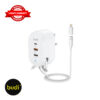 BUDI 32W Home Charger with USB, USB-C & Micro (UK Plug)