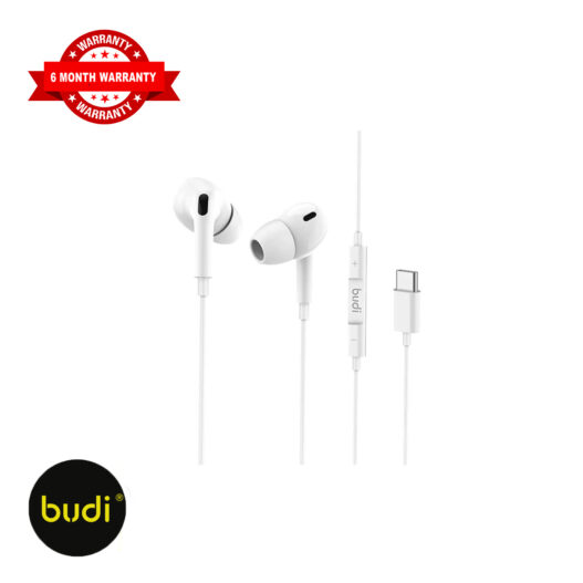 BUDI in ear Earphone Type C Connector- EP28TW