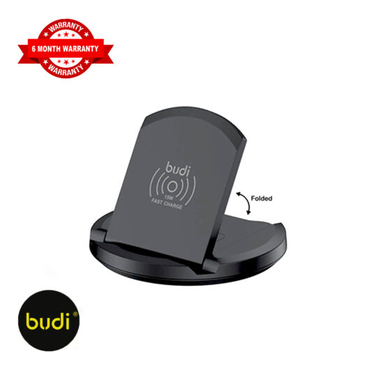 BUDI 2-in-1 Wireless Charger (Foldable Charging Station)