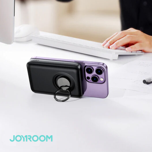 JOYROOM JR-W050 20W Power Bank 10000mAh with Ring Holder - Image 4