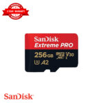SANDISK 256GB SDXC 200Mb/s Speed EXTREME Pro Micro SD Card with Adapter